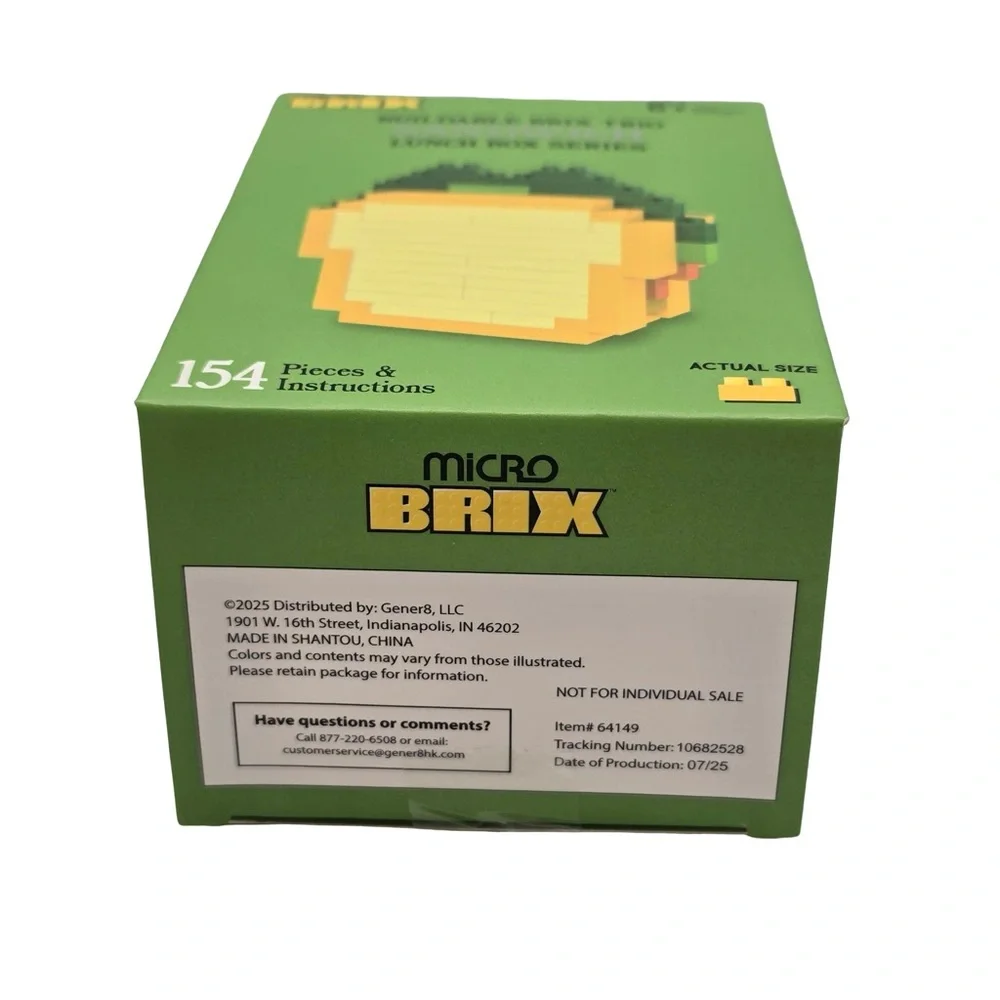 Micro Brix Sandwich Lunch Box Series 154pc Brick Set‎